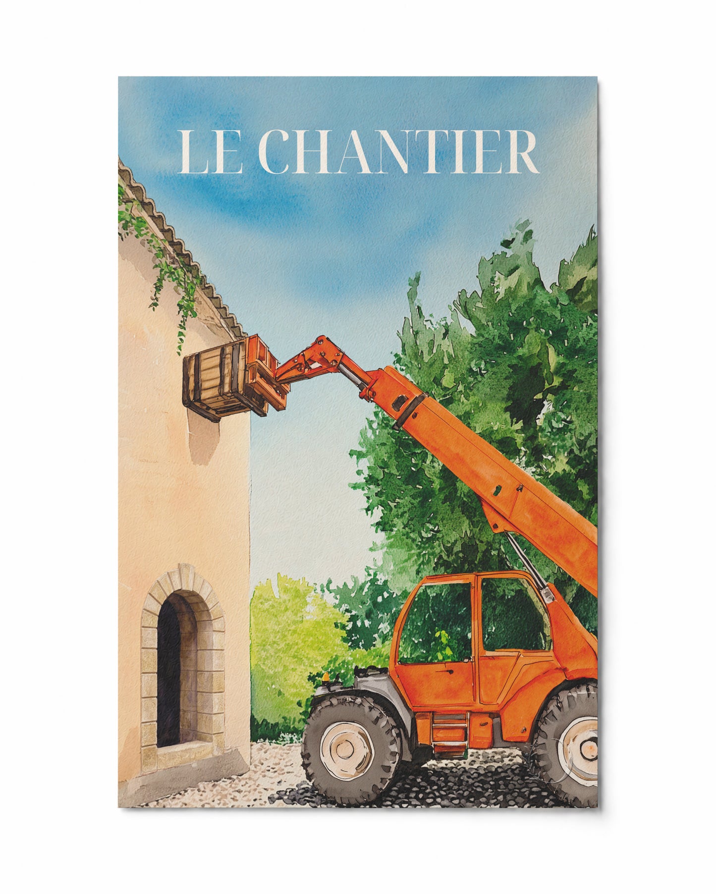 Affiche Le Chantier