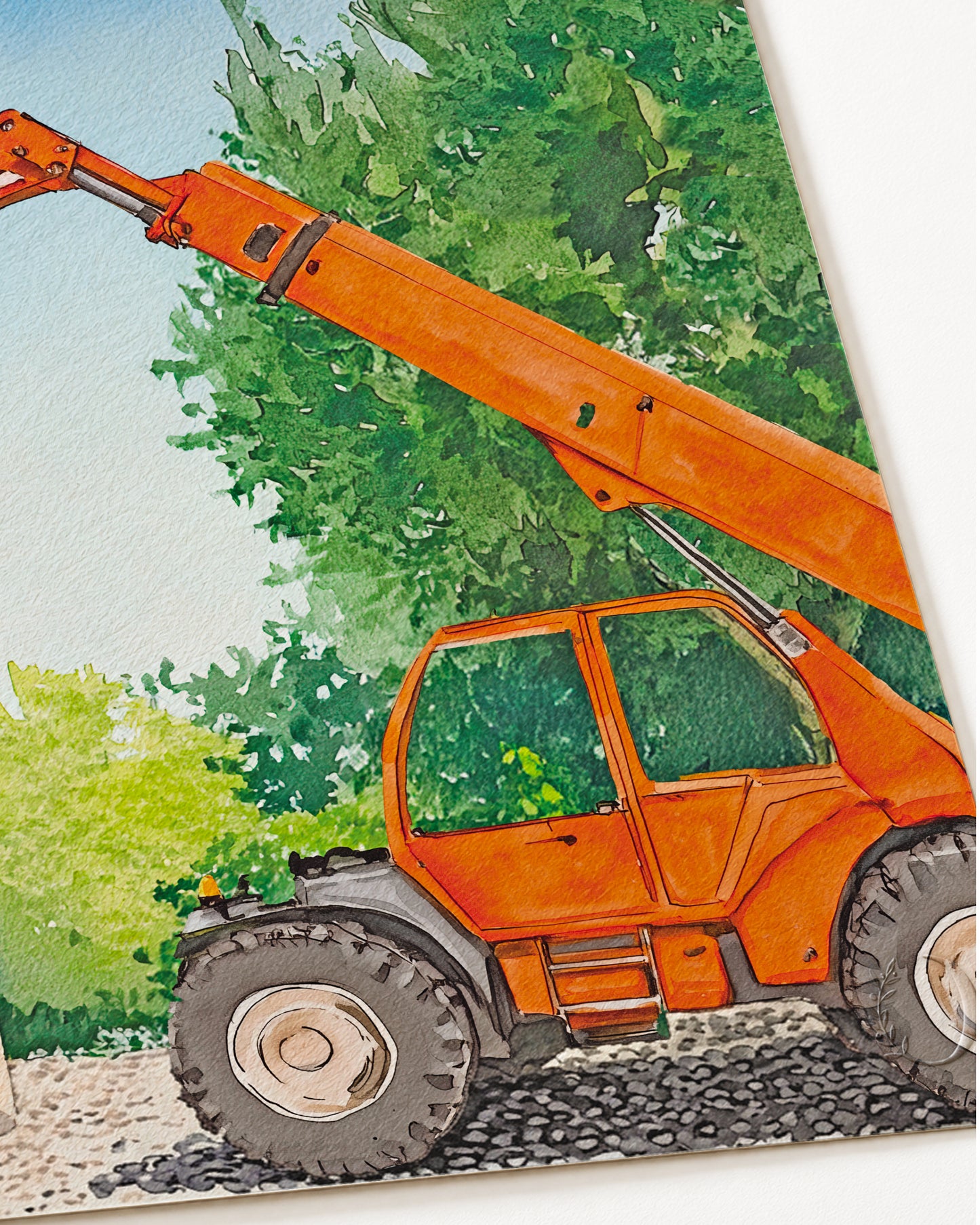 Affiche Le Chantier